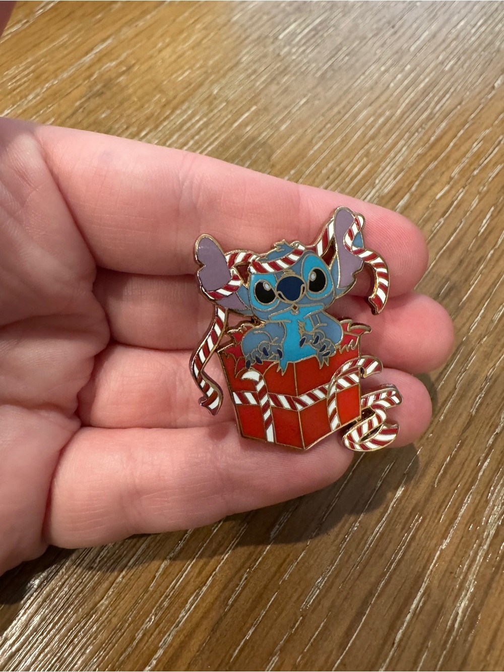 Disney DSF DSSH Holiday Christmas Toys For Tots Stitch Pin LE 400